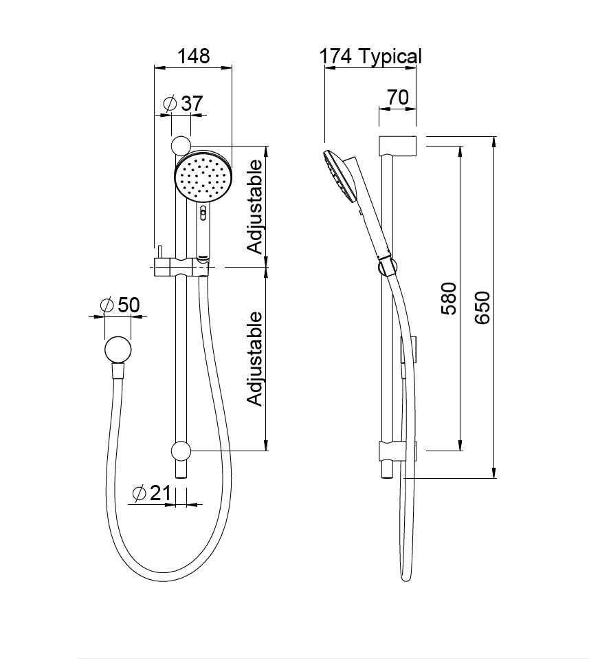 methven-minimalist-shower-slide-spec-sheet