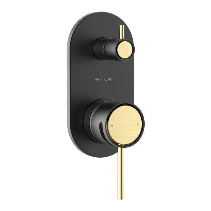 FELTON TATE DIVERTER MIXER - 12 COLOUR OPTIONS