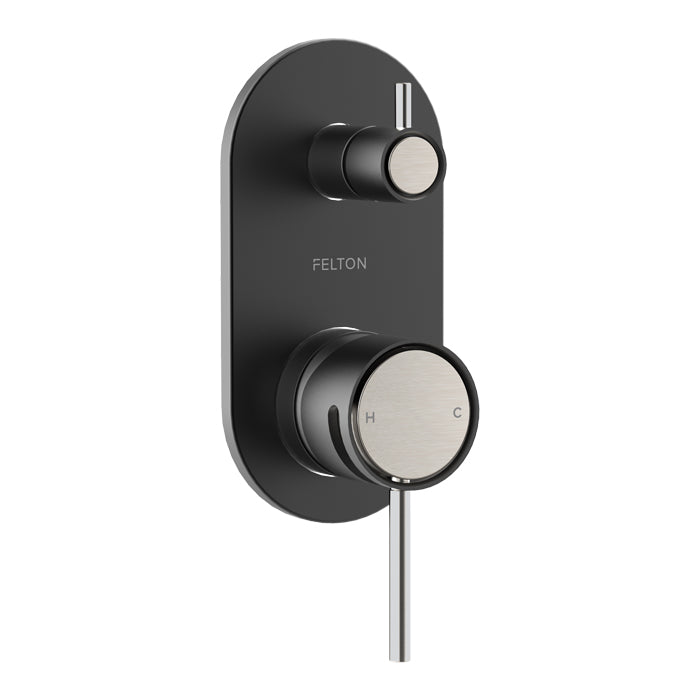 FELTON TATE DIVERTER MIXER - 12 COLOUR OPTIONS