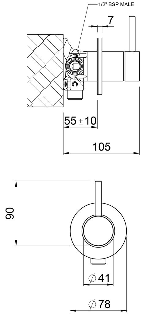 methven-turao-shower-diverter-mixer-spec-sheet