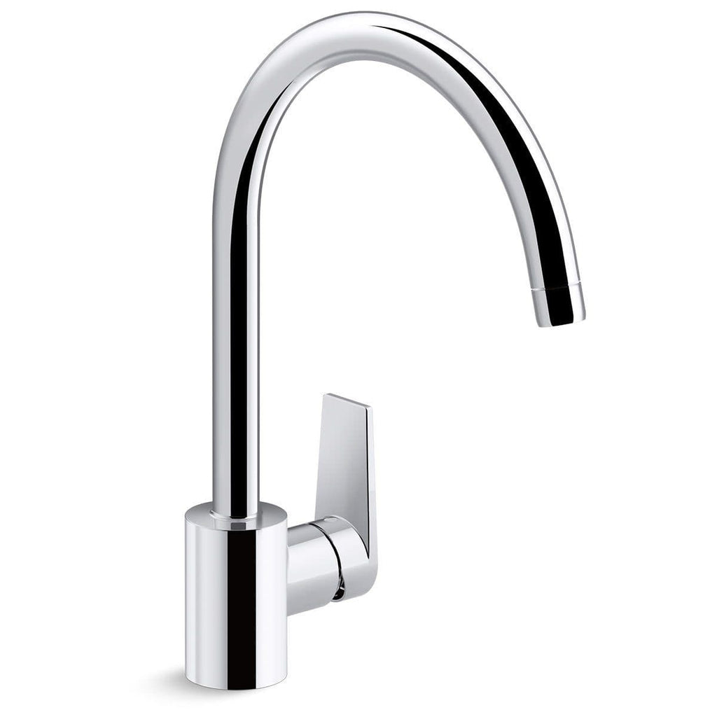 Kohler-taut-kitchen-mixer-in-chrome