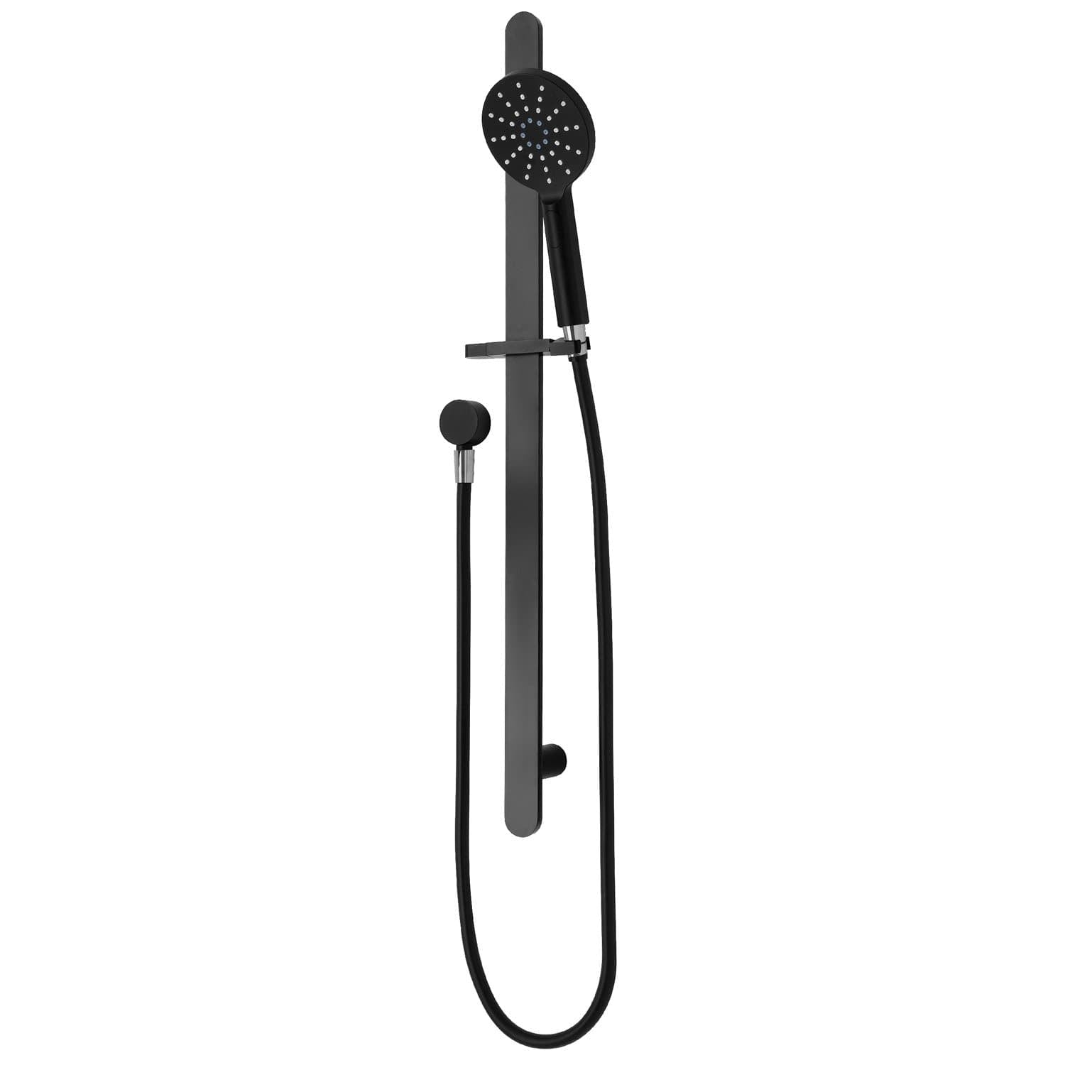 ECLIPSE SHOWER SLIDE BLACK - ROUND OR SQUARE