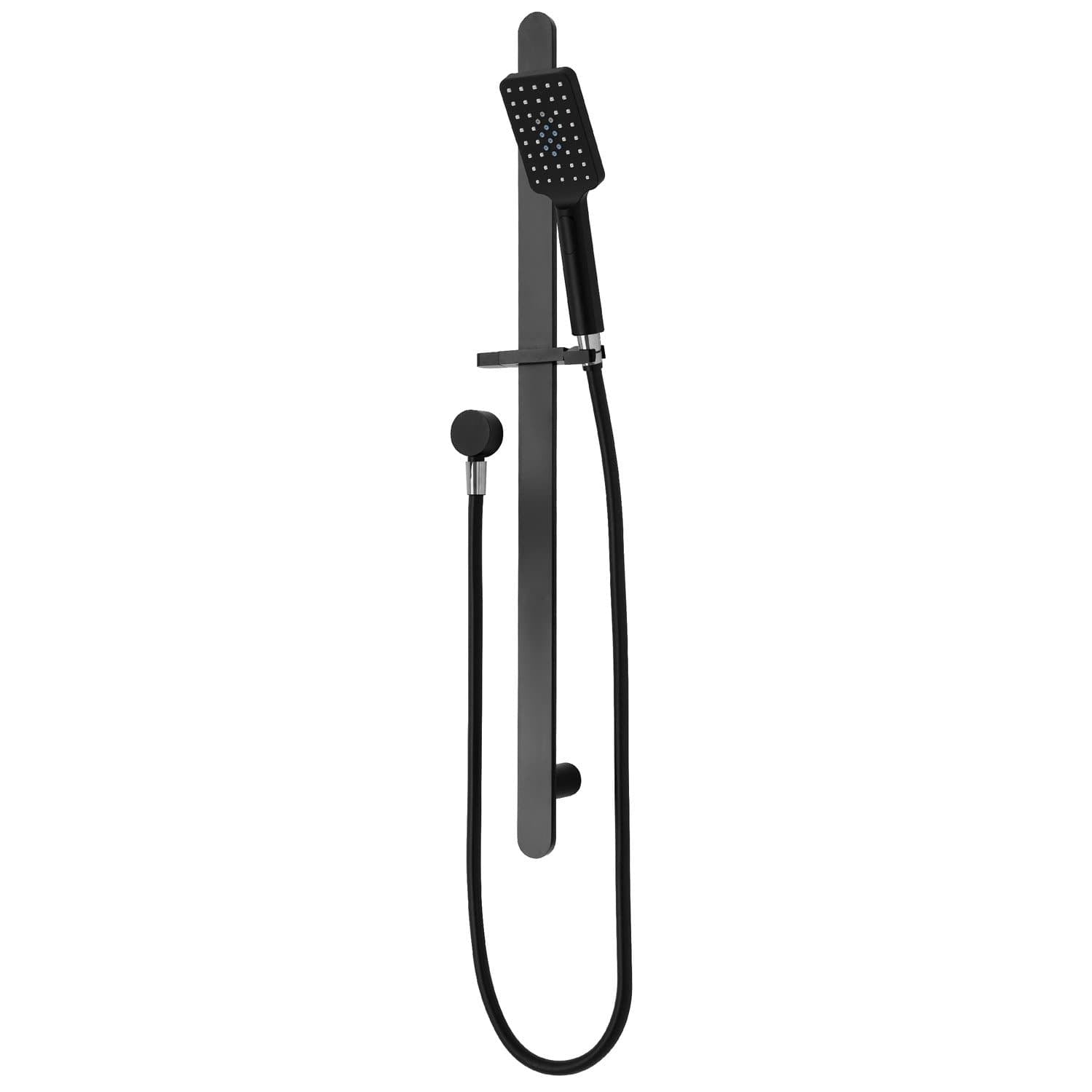 ECLIPSE SHOWER SLIDE BLACK - ROUND OR SQUARE