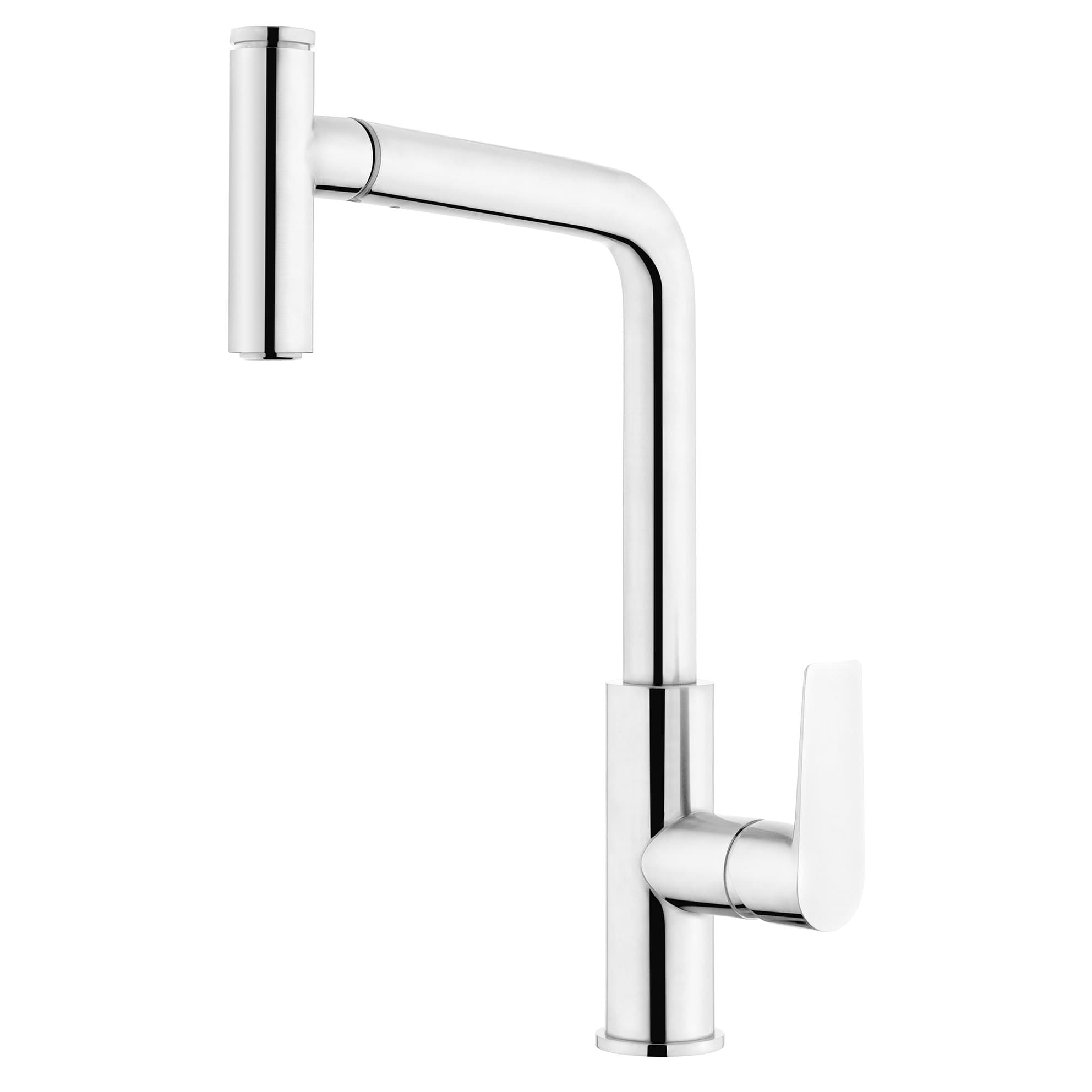 VODA OLYMPIA GOOSENECK PULL DOWN SINK MIXER - 4 COLOURS