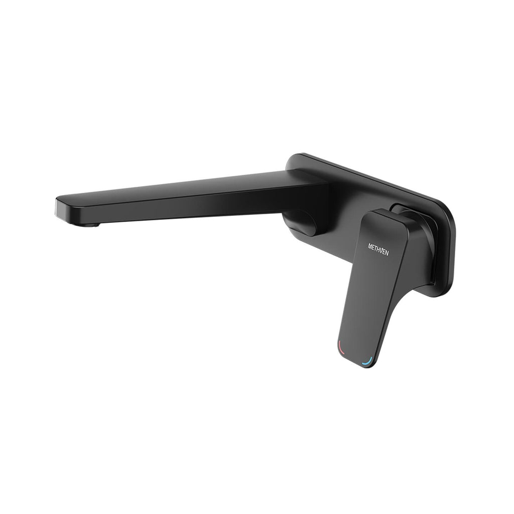 METHVEN WAIPORI WALL MOUNTED MIXER BLACK