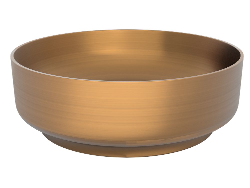 WATERWARE VEROTTI ROUND STAINLESS STEEL BASINS 360 X 120HMM - 4 COLOURS