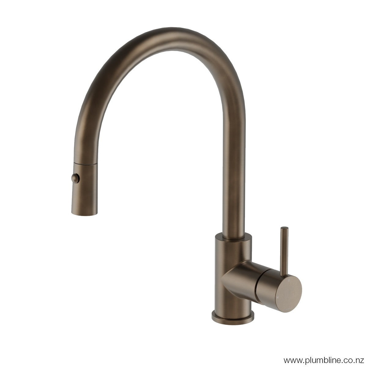 plumbline-buddy-round-spout-pull-out-spray-kitchen-mixer-aged-brass
