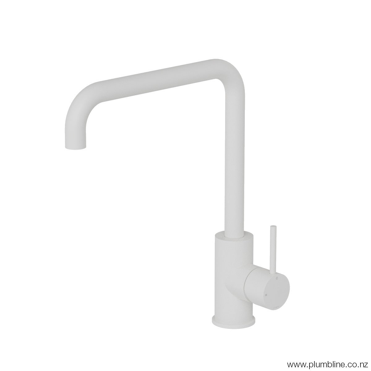 plumbline-buddy-kitchen-mixer-square-spout-matte-white
