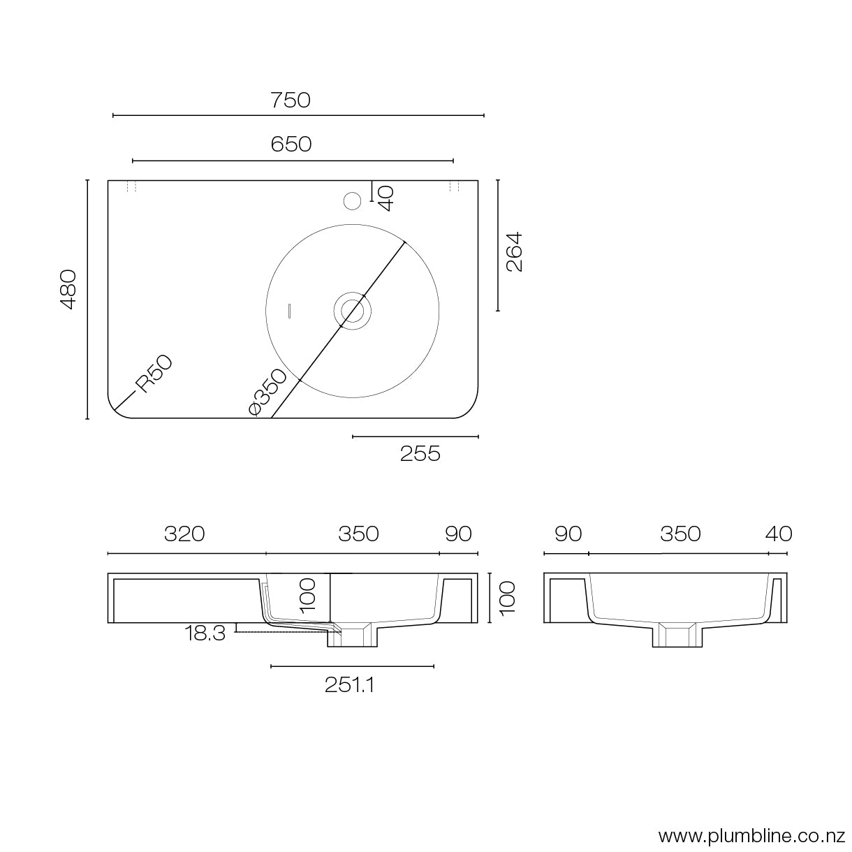 plumbline-cirque-750-basin-progetto-spec-sheet