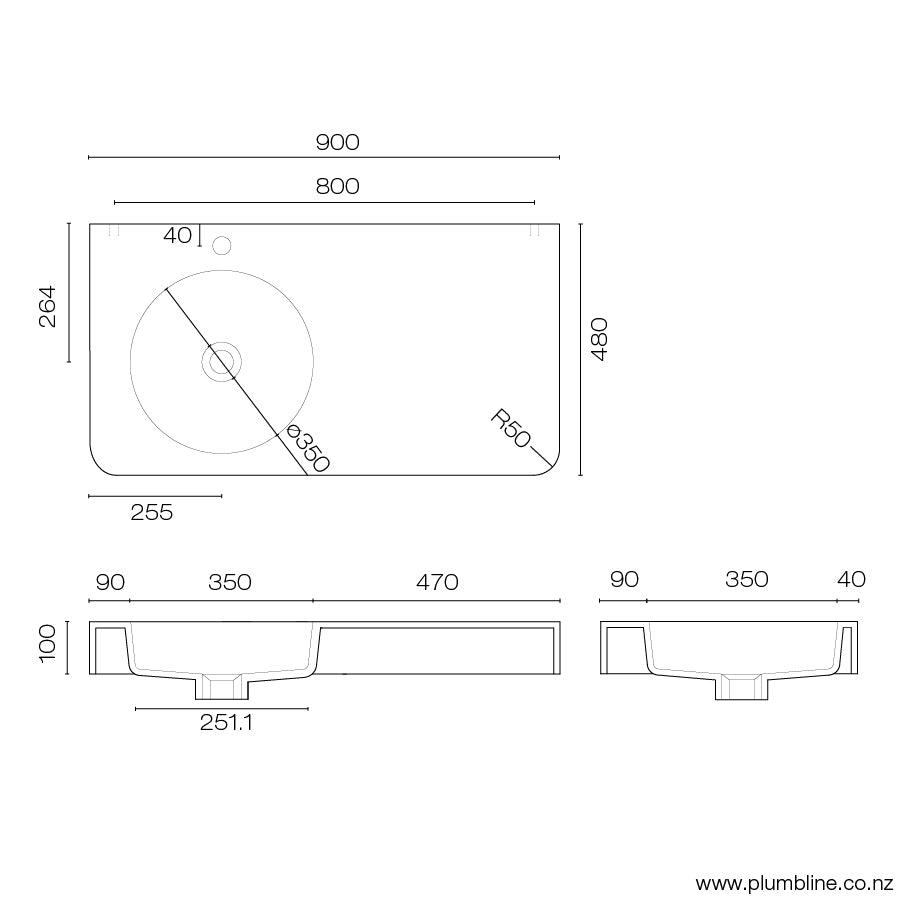 plubline-cirque-and-functional-basin-mixer-900-spec-sheet