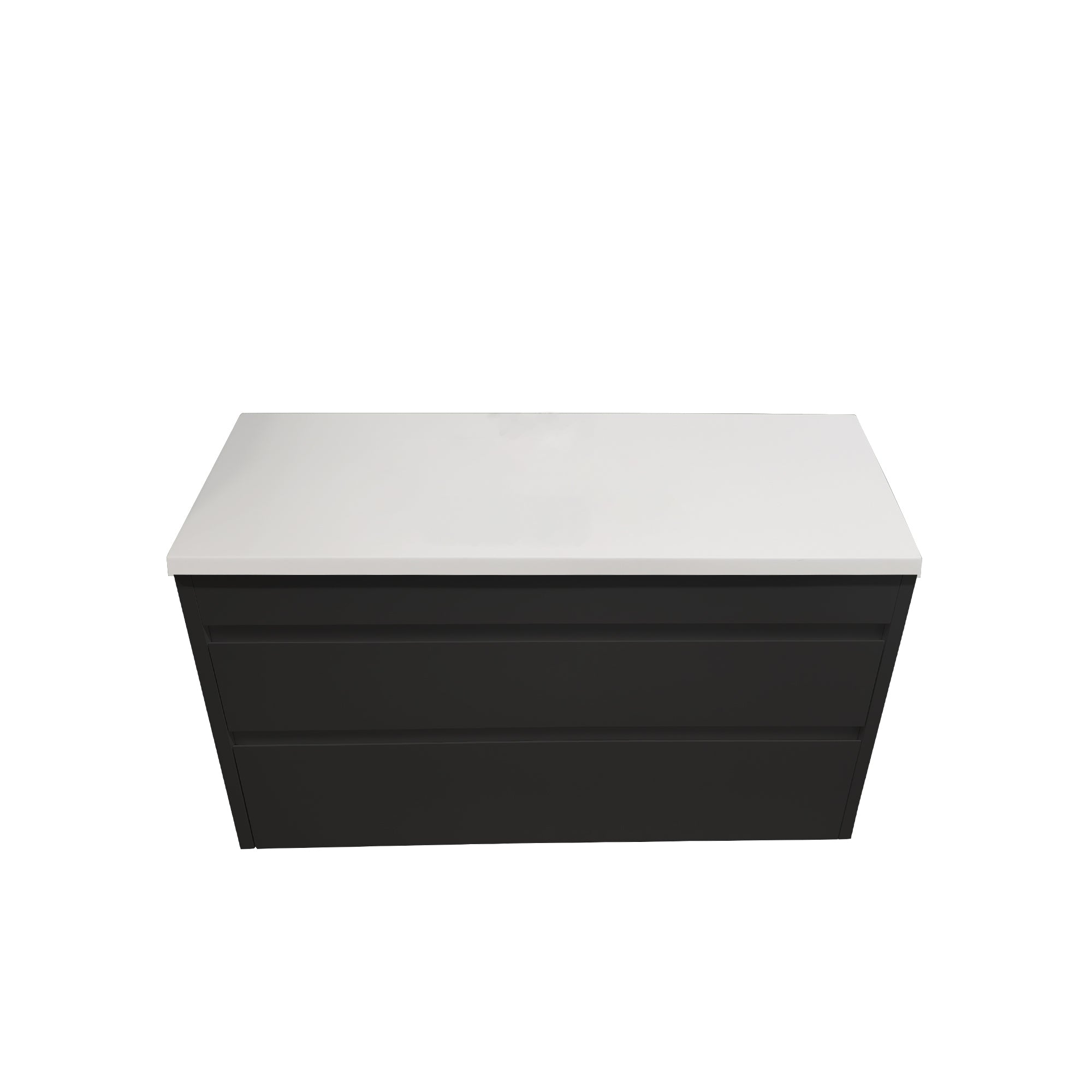 code-900-two-drawer-matte-white-slab-top-black