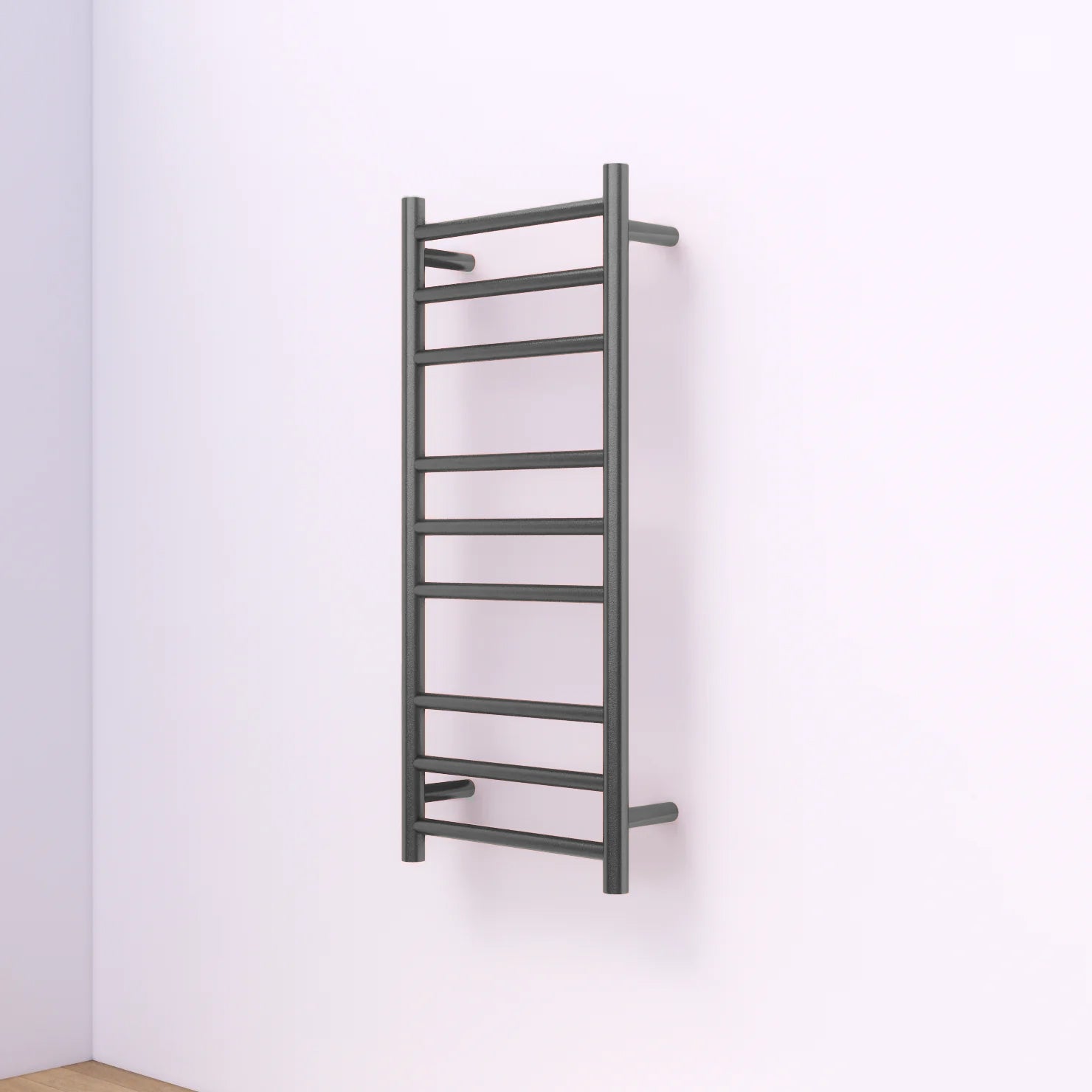CODE ROUND HEATED TOWEL LADDER 900X400MM - 6 COLOURS