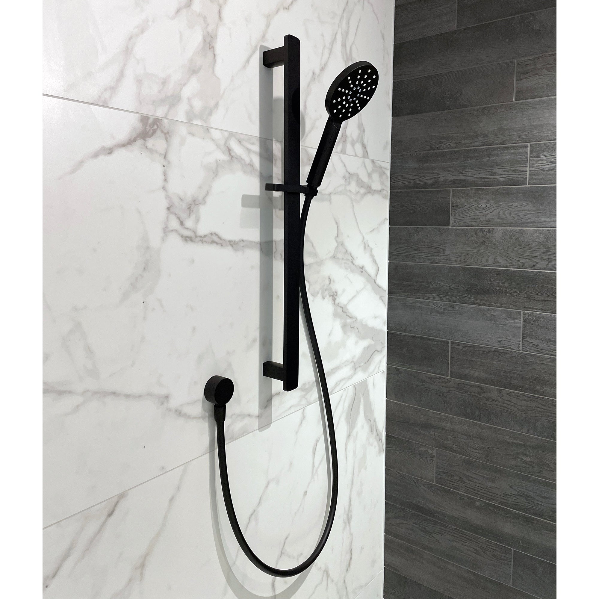 CODE PURE ROUND LUXURY ADJUSTABLE SLIDE SHOWERS - 5 COLOURS