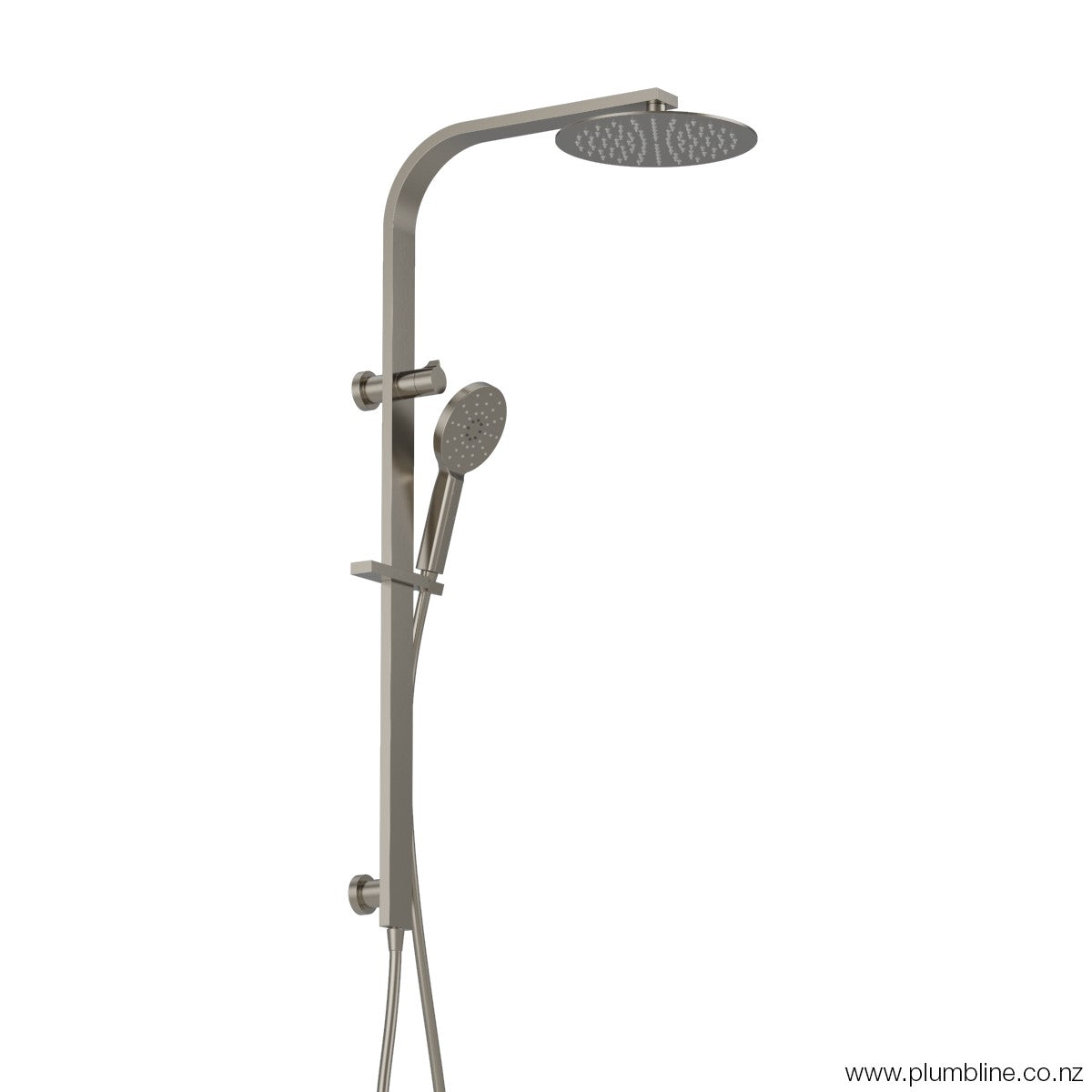 PLUMBLINE GENEVA SQUARE OR ROUND SHOWER COLUMN - 5 COLOURS