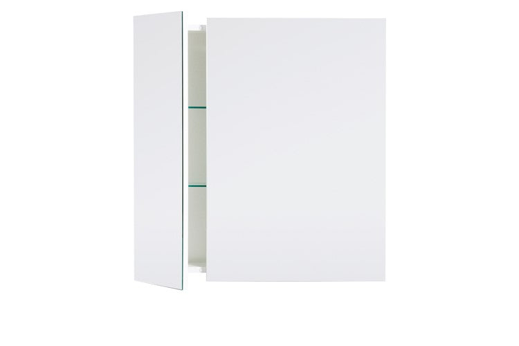 ST MICHEL DANTE MIRROR CABINET WHITE 750MM