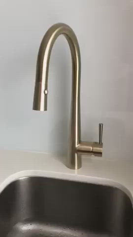 Load video: Brushed Brass