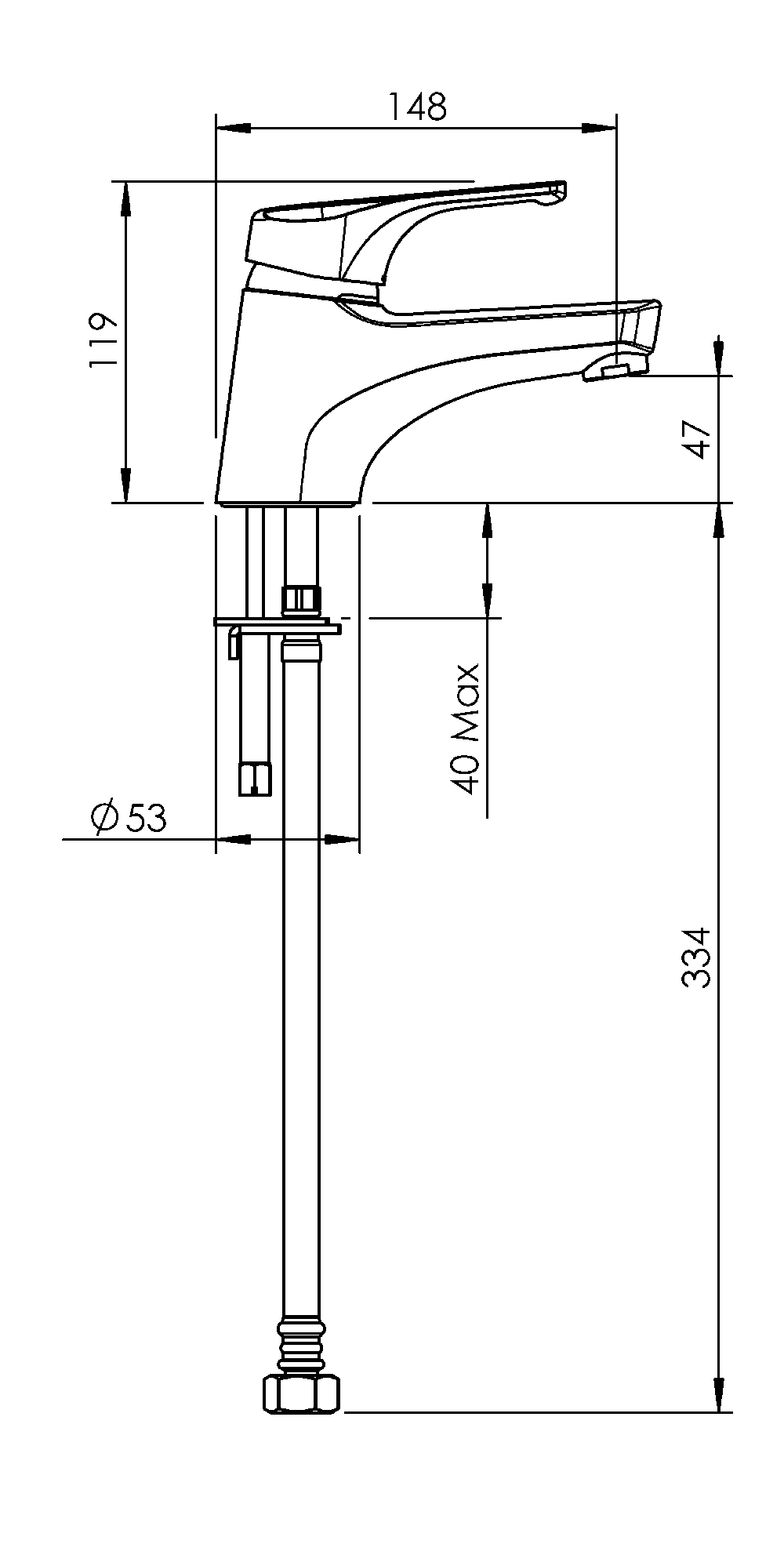 methven-futura-basin-mixer-spec-sheet