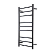 HEIRLOOM GENESIS NERO HEATED TOWEL LADDER 1025X600MM BLACK