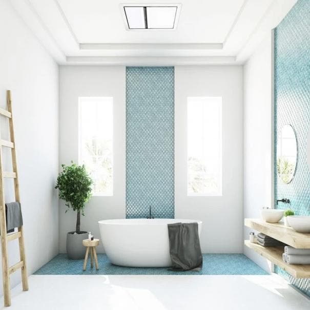 TASTIC LUMINATE 3 IN 1 BATHROOM HEATER, EXHAUST FAN u0026 LIGHT - 2 COLOUR –  Elite Bathroomware