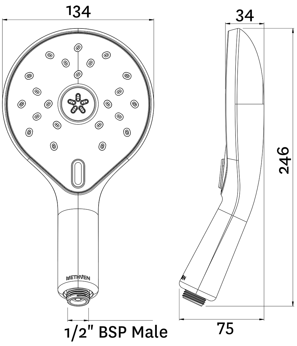 methven-koha-miki-hand-piece-spec-sheet