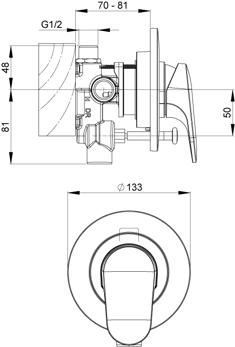 METHVEN KOHA DIVERTER MIXER