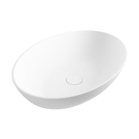 PLUMBLINE SUPER-THIN OVAL VESSEL BASIN 600X400X145MM
