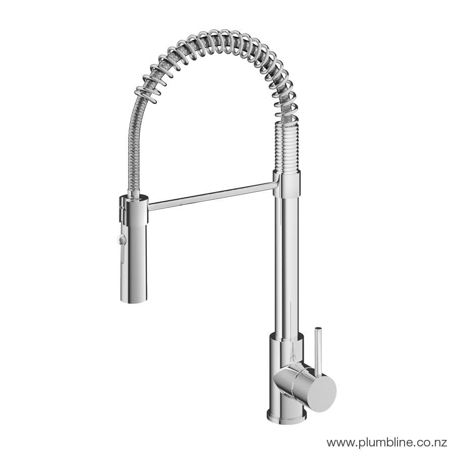 PLUMBLINE BUDDY FLEXI SPOUT KITCHEN MIXER CHROME