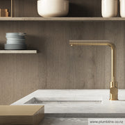 Plumbline Buddy Square Spout Pullout Spray Kitchen Mixer - 8 Colours