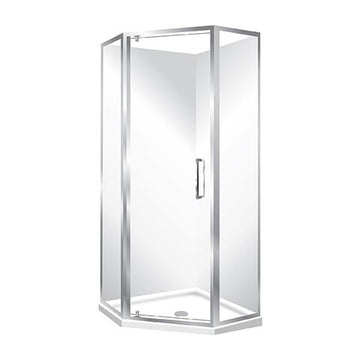 ELITE SLIMLINE FRAMED SHOWER KIT - QUAD