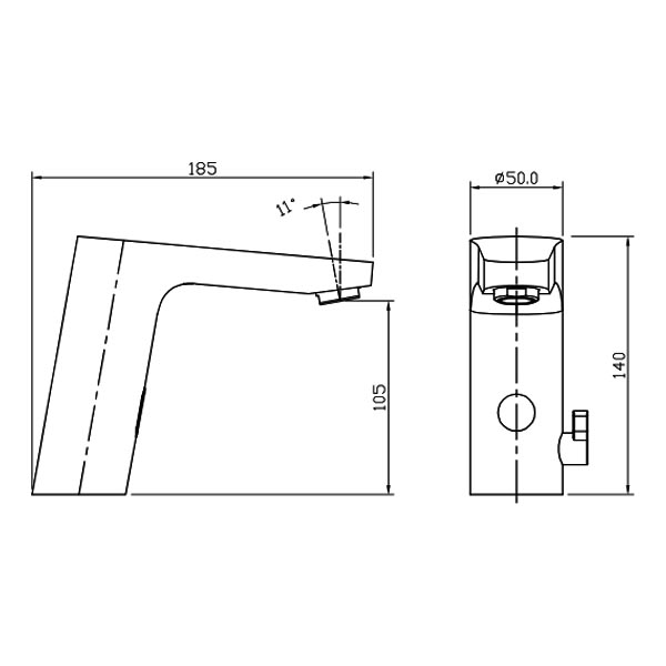 methuen-sensor-tap-square-spec-sheet