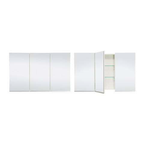 ST MICHEL DANTE DEEP PLUS MIRROR CABINET WHITE 1200MM