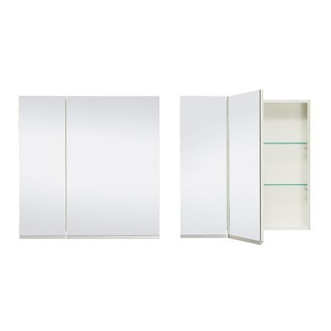 ST MICHEL DANTE DEEP PLUS MIRROR CABINET WHITE 600MM