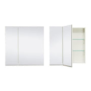ST MICHEL DANTE DEEP PLUS MIRROR CABINET WHITE 750MM