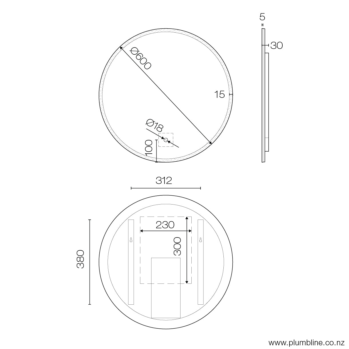 plumbline-starlight-round-led-mirror-spec-sheet