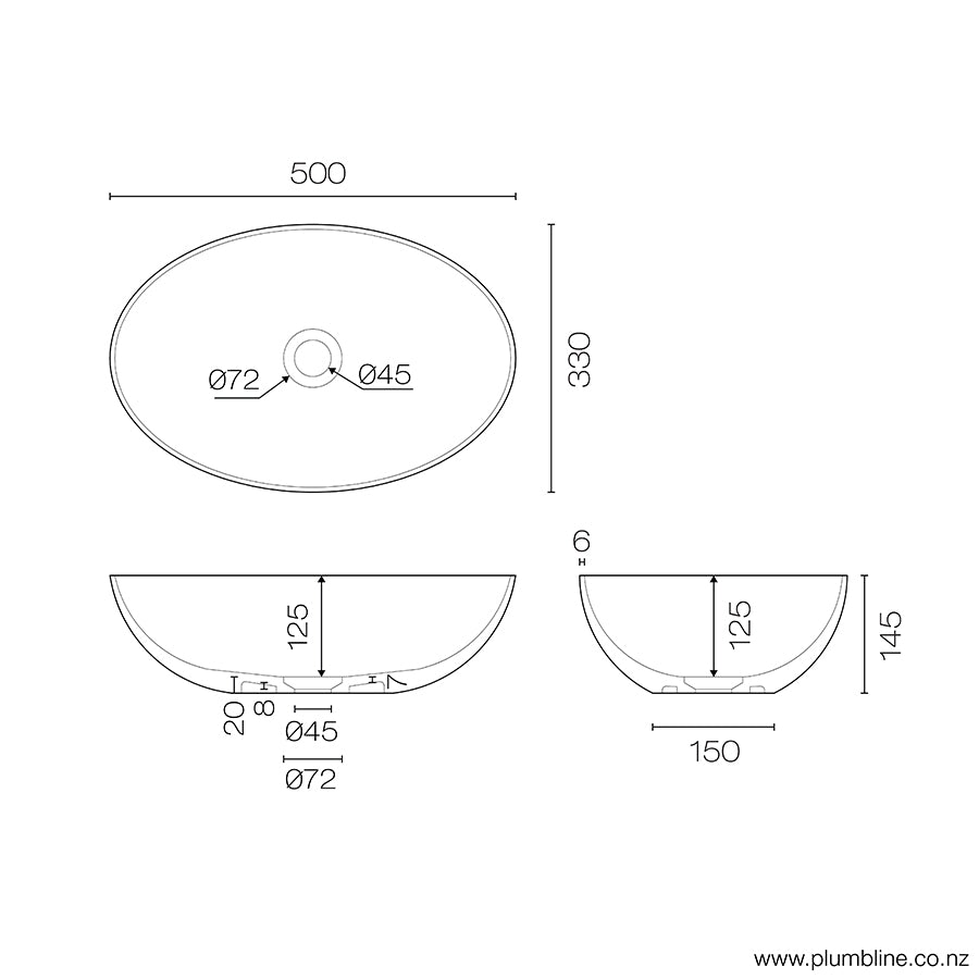 plumbline-super-thin-mini-oval-vessel-basin-500-spec-sheet