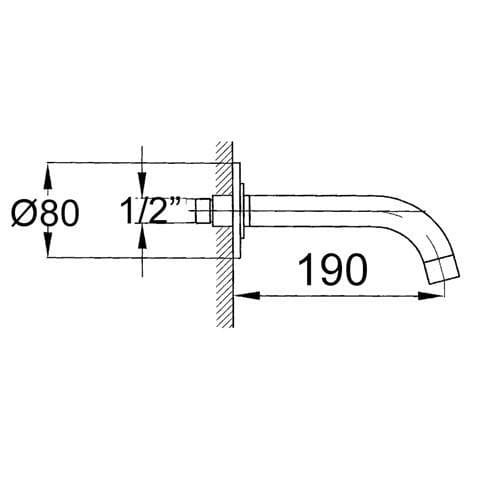 waterware-carbon-wall-mounted-bath-spout-black-spec-sheet