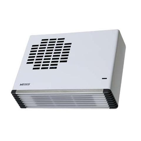 WEISS WALL MOUNTED FAN HEATER WHITE GLOSS FH24WH